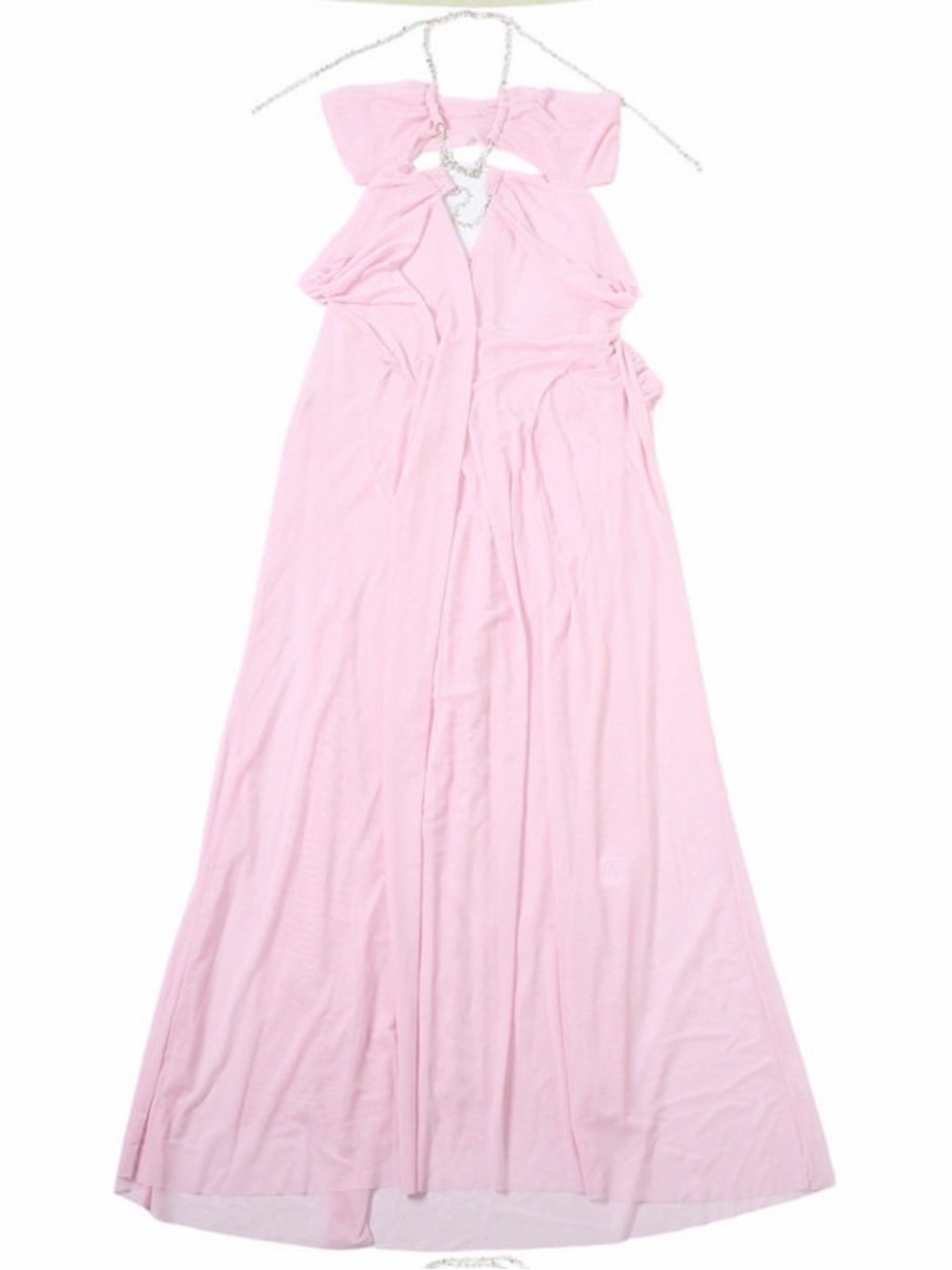 A Classy Chic Boutique Sheer Pale Pink Evening Gown - Picture 10 of 14
